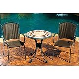 Tortuga Tuscan Lorne 3-Piece Bistro Set