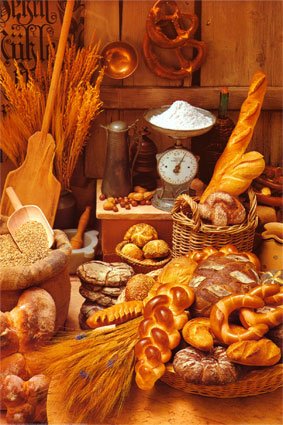 Brot (senkrecht) von Staub, 61x92