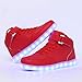 CIOR High Top LED Light Up Shoes 11 Colors Flashing Rechargeable Sneakers For Mens Womens Girls Boys,101B,03,34
