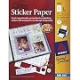 Ink Jet Printable Sticker Project Paper