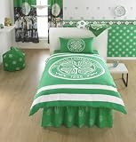 Celtic FC Single Fitted Valance Sheet FVS Matches Duvet