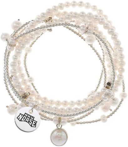 Northern Kentucky Norse Multi Strand Pearl Bracelet