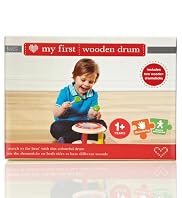 My First Wooden Drum Toy [T79-8377A-S]
