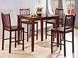 Sonoma 5 Piece Pack Cherry Dinette Set By Acme Furniture