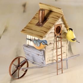 Wagon Bird House from Garden Wagons