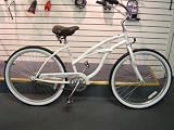 Micargi Pantera 26 Inch Ladies Beach Cruiser Bike WHITE