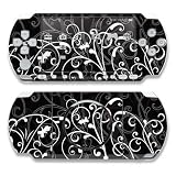 PSP3000用スキンシール【B&W Fleur】