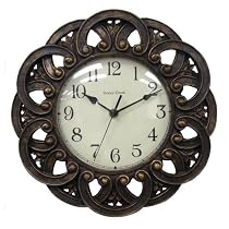 Chaney Instruments 12-Inch Celtic Antique Gold Finish Wall Clock