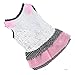 Mosunx(TM) Fashion Puppy Dog Princess Dress Dog Dot Skirt Pet Dog Dress (L, B)