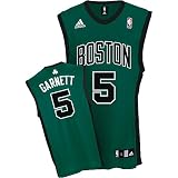 Kevin Garnett Boston Celtics #5 Replica NBA Basketball Jersey from Adidas (Alternate Green)
