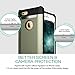 ESR Case for iPhone 6/6s, Three Layer Heavy Duty Shockproof Protective Case [Free Screen Protector] [Metal Design] [Matte Silicone Back + Thickened TPU Bumper] for iPhone 6/6s 4.7