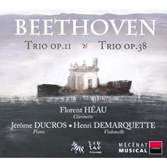 Beethoven : Trios op11; op38