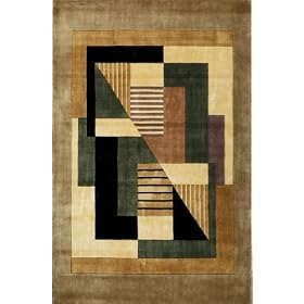 Contempo Rug 9'6x13'6 Gold by Home Decorators Collection