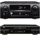 Denon AVR 4308CI Advanced 7.1 CH Home Theater/MultiMedia A/V Receiver with Networking and WiFi & Denon DVD 2500BTCI Blu ray Disc DVD/CD Digital Player/Transport