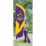 East Carolina Pirates NCAA Applique & Embroidered Tall Team Flag (102x30)