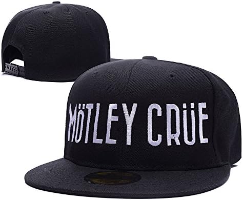 Motley Crue Band Logo Adjustable Snapback Embroidery Hats Caps