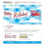 Amazon Gift Card - E-mail - Happy Birthday Airplanes Amazon Gift Card - E-mail - Happy Birthday Airplanes