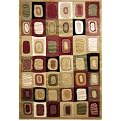 Modern Art Rug Collection - Cream