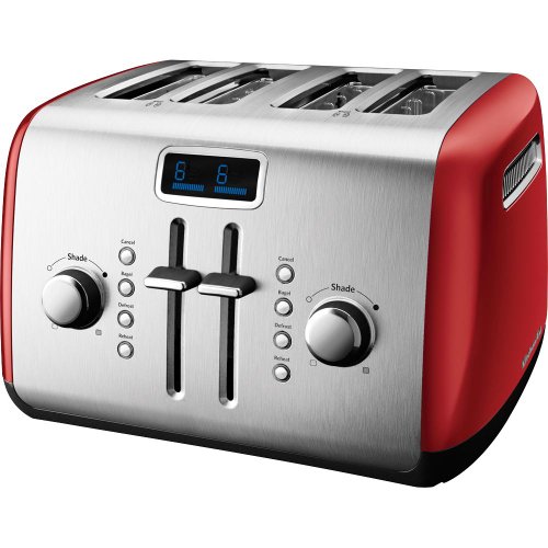 Images for Kitchenaid KMT422ER 4 Slice Toaster - Empire Red