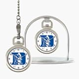 Duke Blue Devils Stainless Steel Pocket Watch