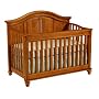 Westwood Design Cypress Point Convertible Crib with Guard Rail - Honey Pine