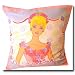 Dreamtime Barbie Toss Pillow