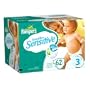 Pampers Swaddlers Sensitive Diapers, Size 3, 62 Count