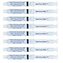 Watts Power White - 8 Large 10ml Professional 35% Teeth Whitening Gels - Optimized Formula - 80ml