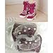 22cmドール用★BLYTHE ブライスにぴったり★ シューズ/ブーツ FW110 パーリィ HH (パープル)/22cm Doll Shoes/Boots Pearly HH (Purple)_s-1