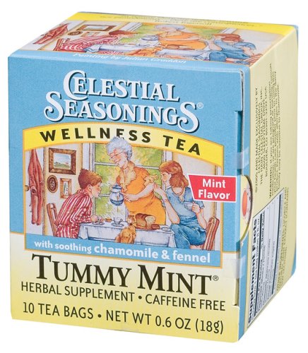 Celestial Seasonings Tummy Mint, 10-Bag (Pack of 10) by Celestial Seasonings