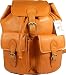 New large Visconti unisex sand/tan soft leather rucksack backpack bag 1699