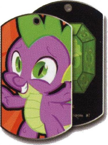 2013 MY LITTLE PONY DOG TAGS - #7 - Spike
