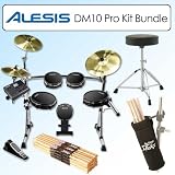 Alesis DM10PROKIT DM10 Pro Electornic Drum Outfit Bundle