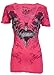 Archaic AFFLICTION Womens T-Shirt FLY HIGH Wings Tattoo Biker Sinful