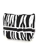 Black & White Zebra Animal Print Small Cosmetic Ca...