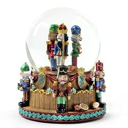 Christmas Nutcracker Soldiers - Water Globe