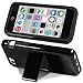 GreatShield Legacy Series Slim Fit Dual Layer Hybrid Case with Kickstand for Apple iPhone 5 / 5S / 5C (Black)