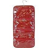 Baggallini Hanging Cosmetic Bagg Crinkle Black or Tomato Red