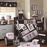 Flower Power 4 Piece Baby Crib Bedding Set by Lambs & Ivy