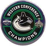 NHL Vancouver Canucks 2011 NHL Western Conference Champions 3" Button ()