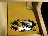 Missouri Tigers 24 x 18 2 Piece Car Floor Mat Set