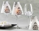 Damask Vellum Shades Set of 24