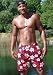Hawaii-Short - Wende-Badehose - Bad Company Beach - Boxershort - red