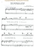 The Morning After - Theme from The Poseidon Adventure - Sheet Music - (Maureen McGovern, Piano/Vocal/Chords)