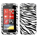 Zebra Skin Phone Protector Cover for HTC 7 Trophy