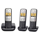 Gigaset Siemens   A400 Trio T�l�phone sans fil DECT/GAP- Argent/Noirpar Gigaset