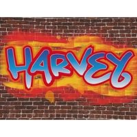 Personalised Graffiti Name Canvas Art
