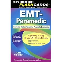 REA's Interactive Flashcards: EMT-Paramedic: Emergency Medical Technician-Paramedic Examination