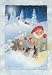 Secret Party Kaarina Toivanen Christmas Card Finland