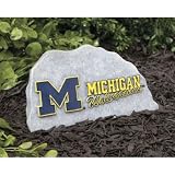 MICHIGAN WOLVERINES OFFICIAL GARDEN STONE KEY HIDER